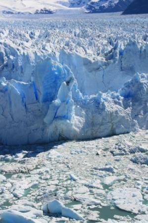 Der Gletscher 'kalbt'